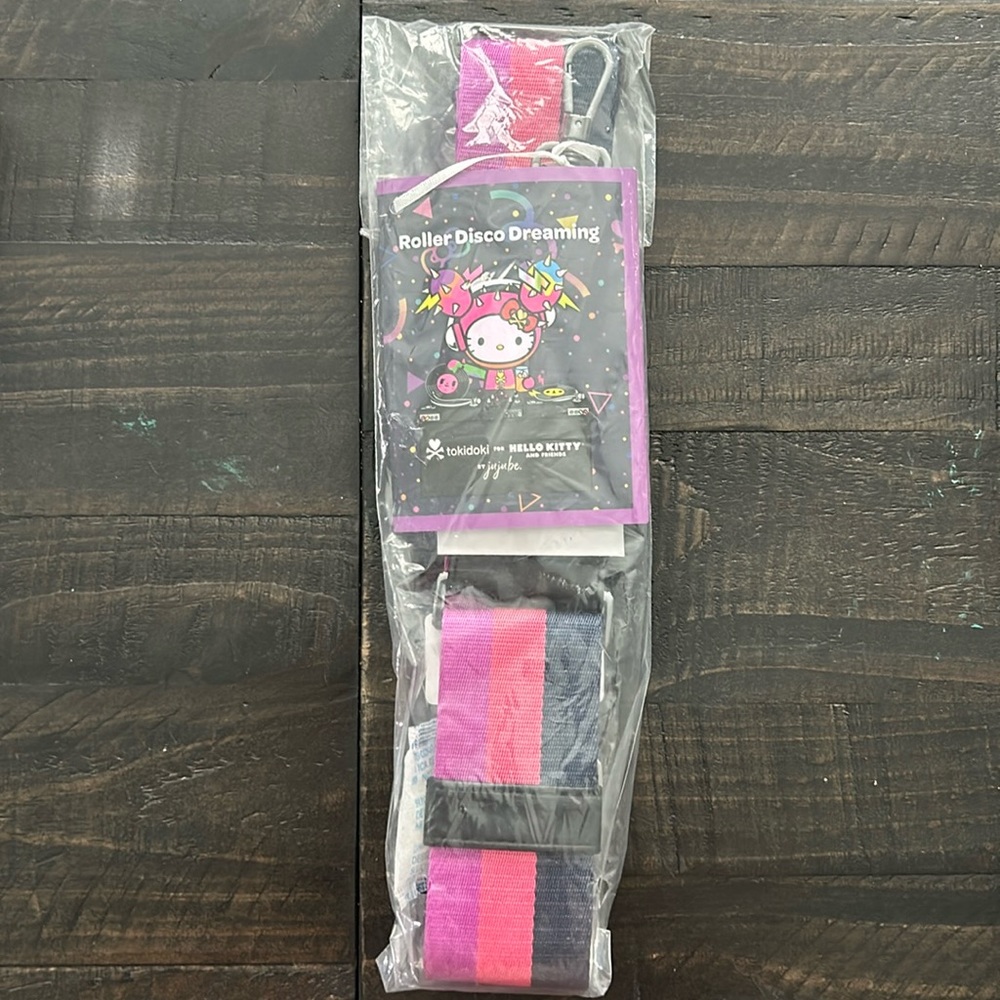 JuJuBe woven strap - Roller Disco Dreaming, new in package